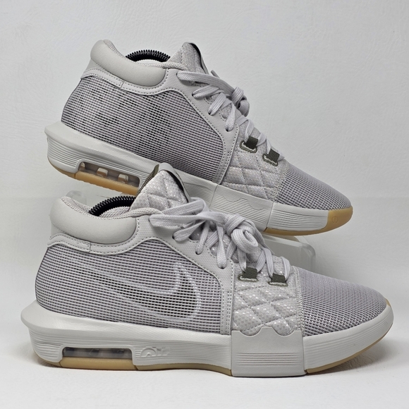 Nike Lebron Witness VIII \'Light Iron Ore Gum\' FB2239-003 Basketball Men\'s Size 9 main image 10